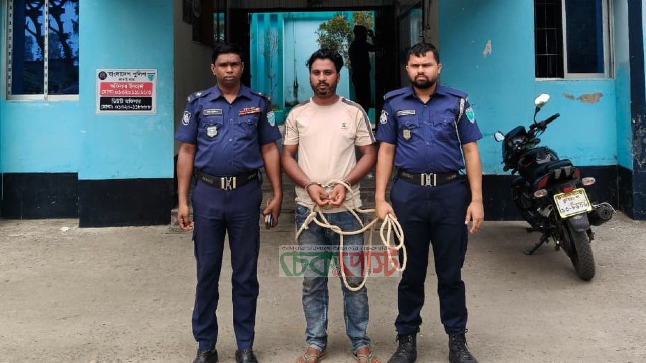 লাখাইয়ে সাজাপ্রাপ্ত পলাতক আসামী রোমান মিয়া গ্রেপ্তার