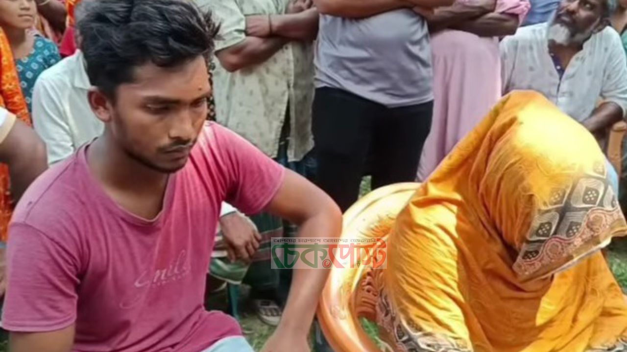 গোপন প্রেম থেকে বিয়ে, দেনমোহর ১০ লাখ টাকা: রাণীশংকৈলে আলোচনায় দম্পতি