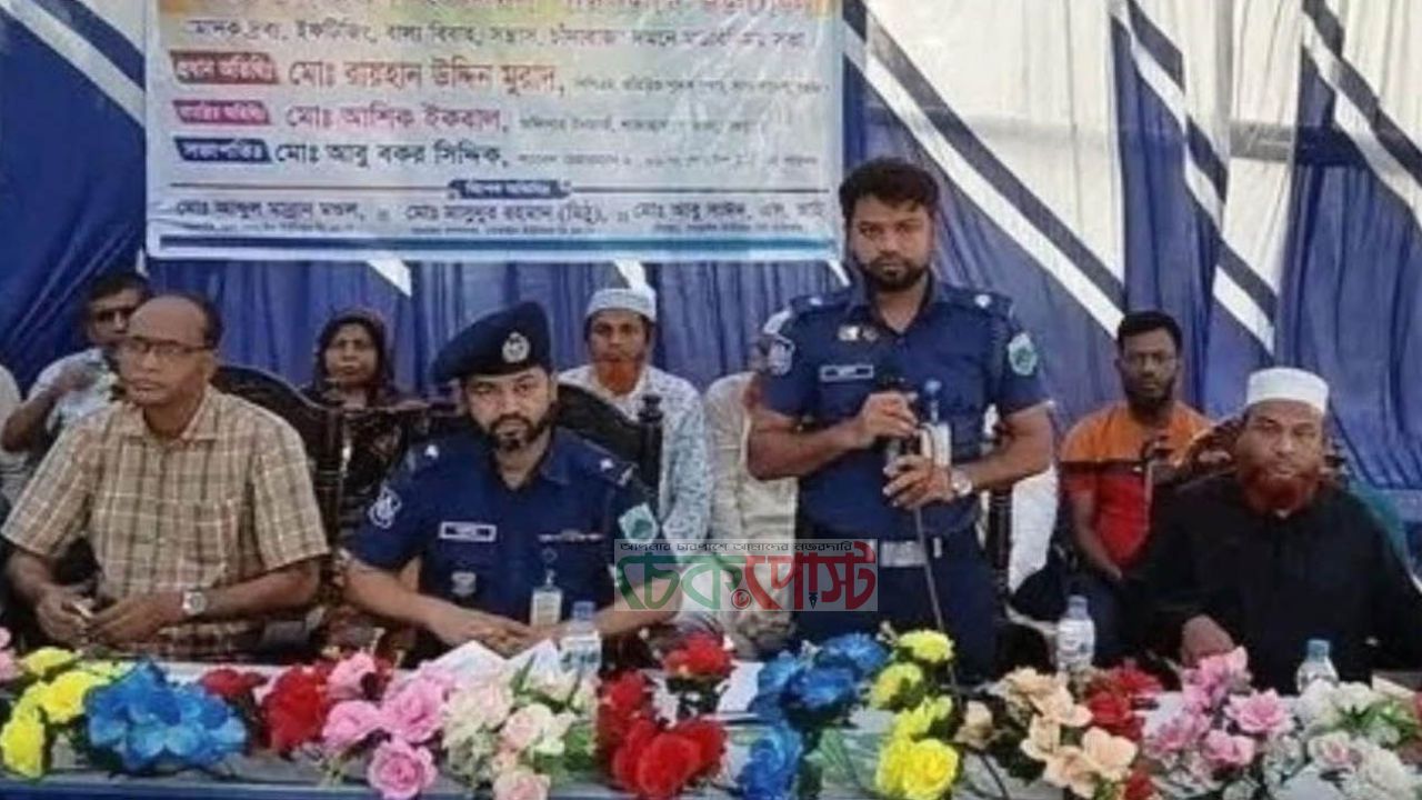 অপরাধমুক্ত সমাজ গড়তে শাজাহানপুরে প্রশাসনের উদ্যোগ