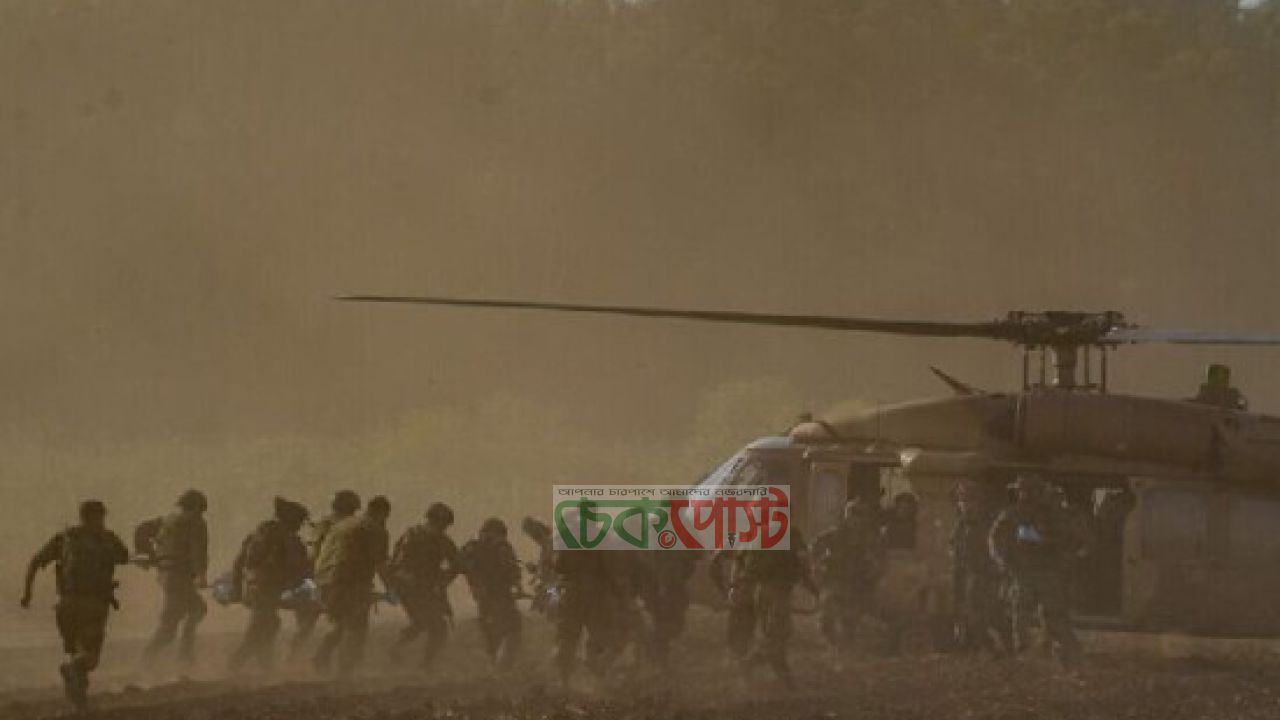 হিজবুল্লাহর ড্রোন হামলায় ১২ ইসরায়েলি সেনা আহত