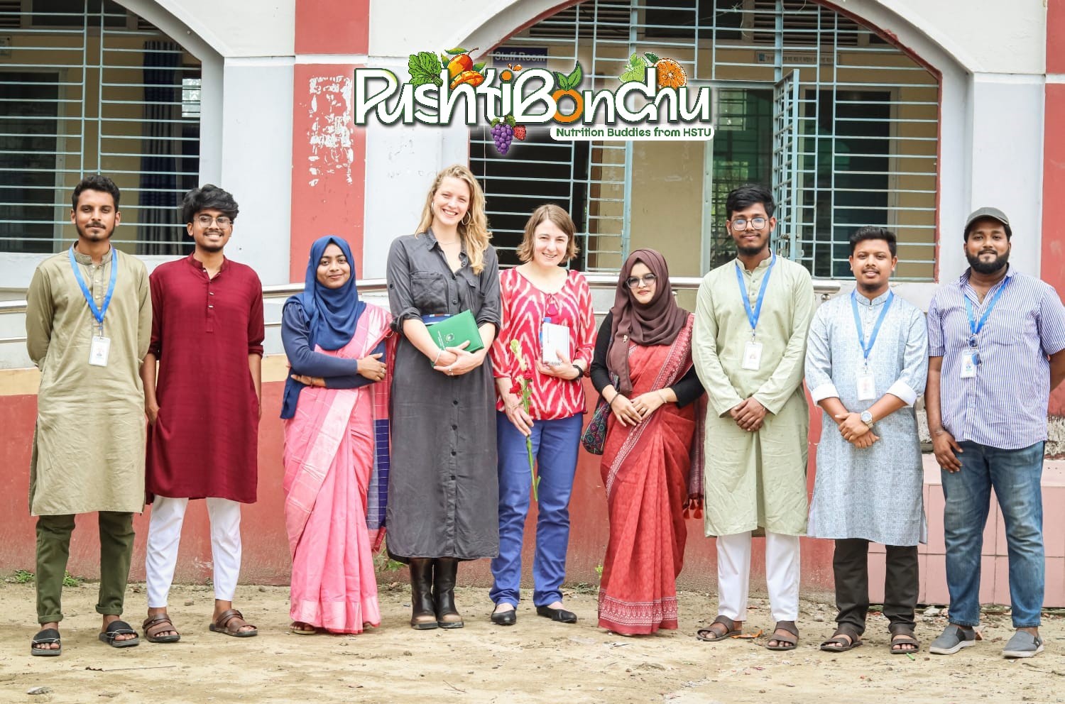 হাবিপ্রবি শিক্ষার্থীদের ‘পুষ্টিবন্ধু’ প্রজেক্ট পরিদর্শনে আন্তর্জাতিক প্রতিনিধি দল