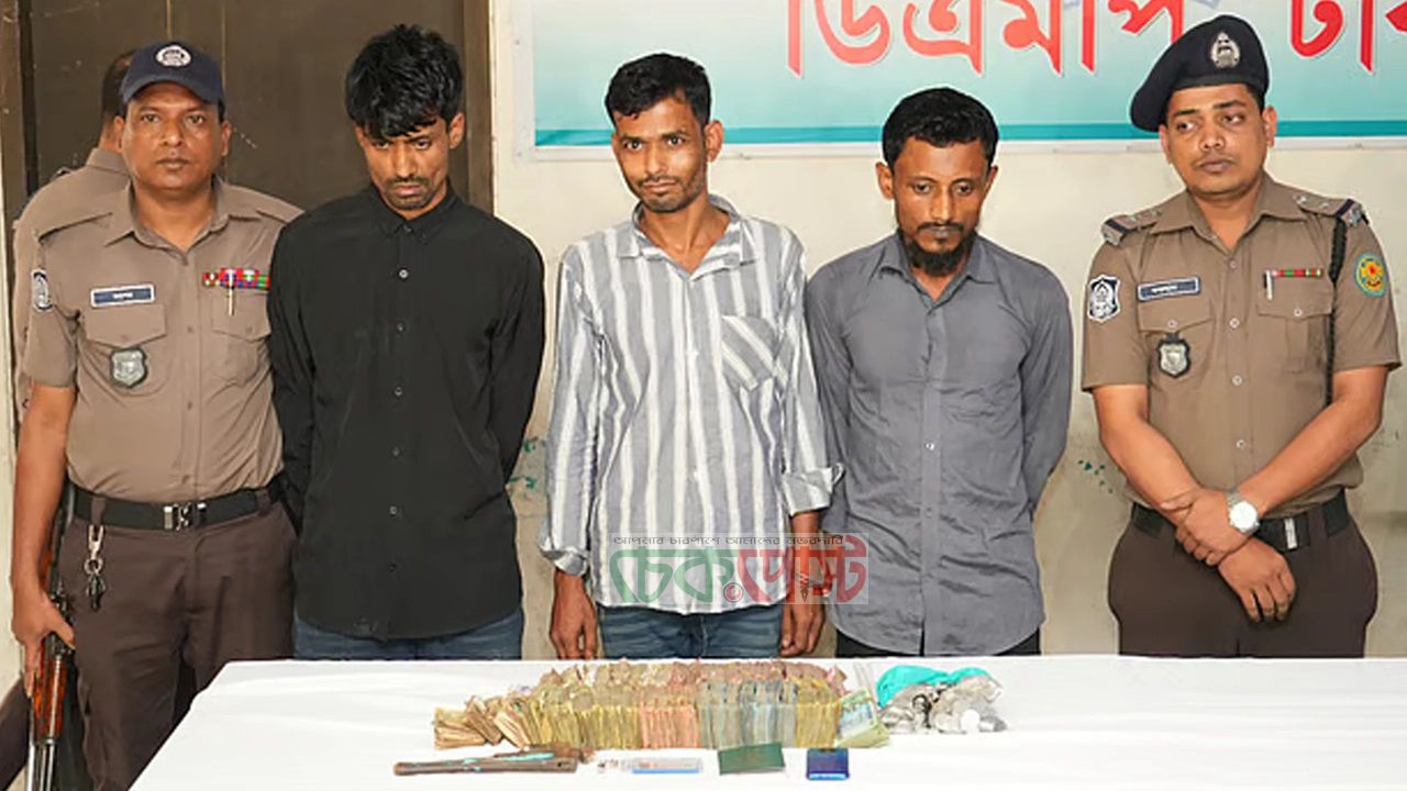 মাদক জুয়ার টাকায় গির্জায় দস্যুতা| পরিকল্পনাকারীসহ ৩ জন আটক