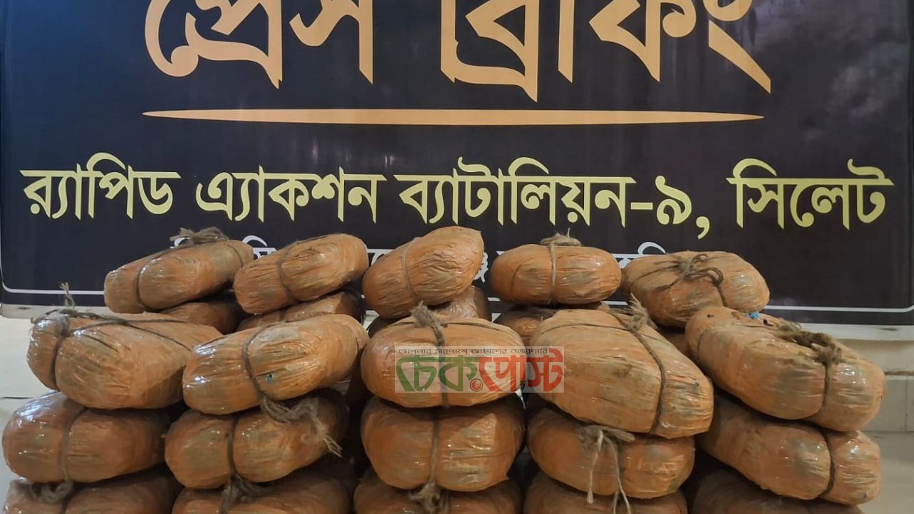 র‌্যাব-৯ যৌথ অভিযানে হবিগঞ্জে 