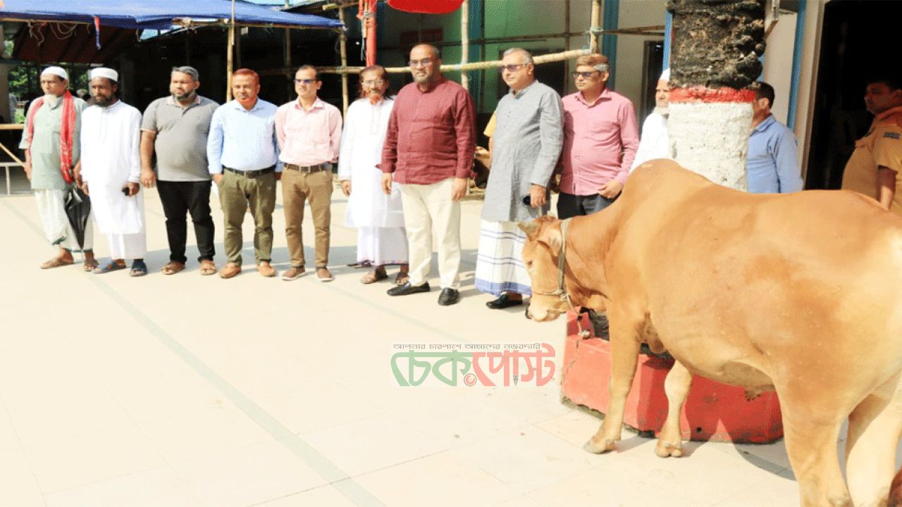 শাহজালাল (রহ.) ওরসে প্রধানমন্ত্রীর গরু উপহার
