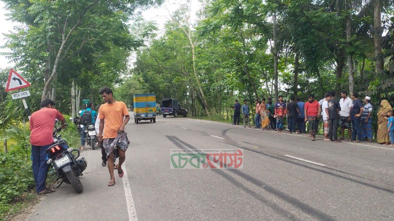উজিরপুরে বাসচাপায় দাদি-নাতি নিহত, চালক পলাতক
