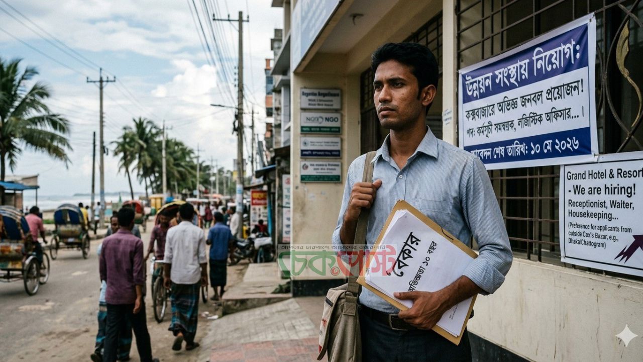 কক্সবাজারে শিক্ষিত বেকার সংকট: এনজিও-হোটেলে বঞ্চিত স্থানীয়রা