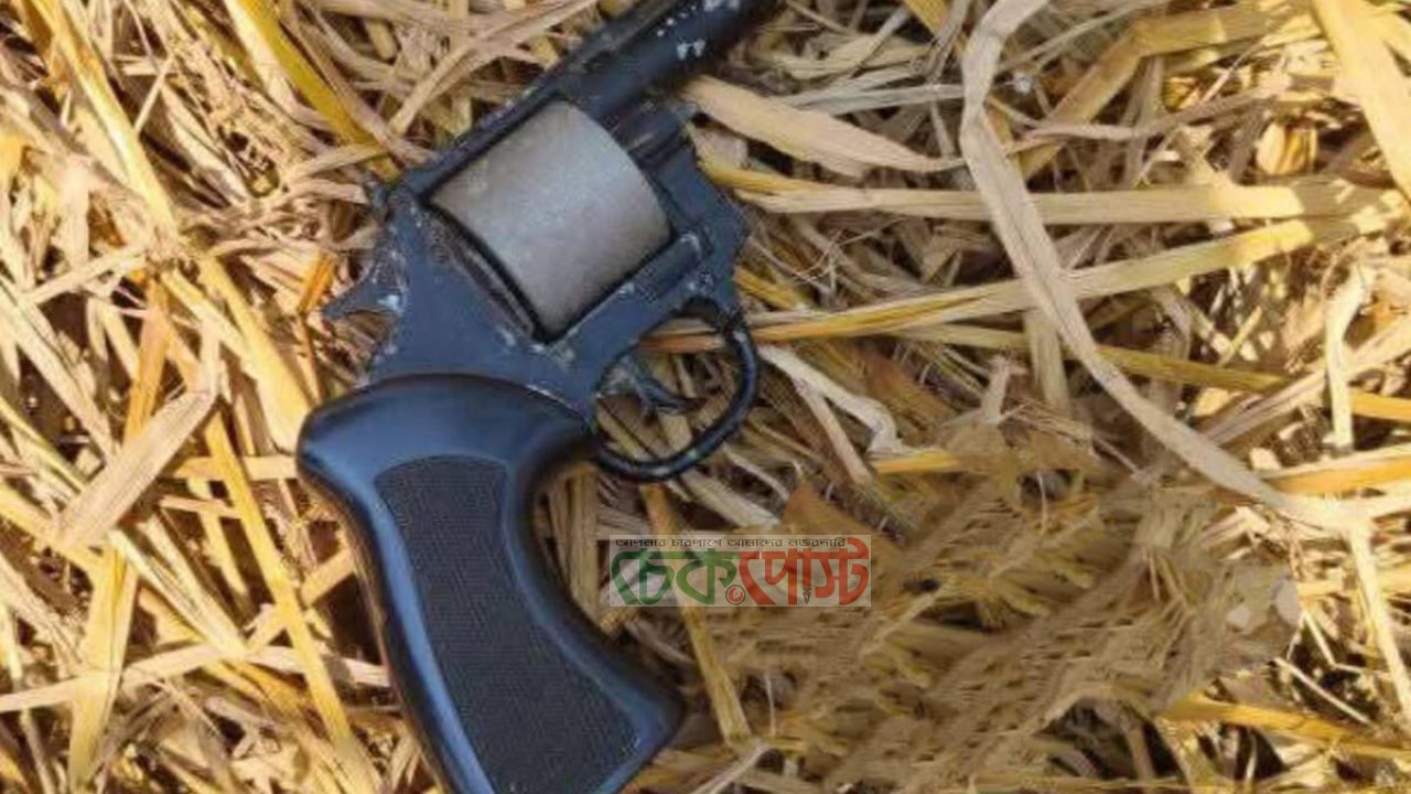 খড়ের পালা থেকে মিলল রিভলবার, বেলকুচিতে চাঞ্চল্য