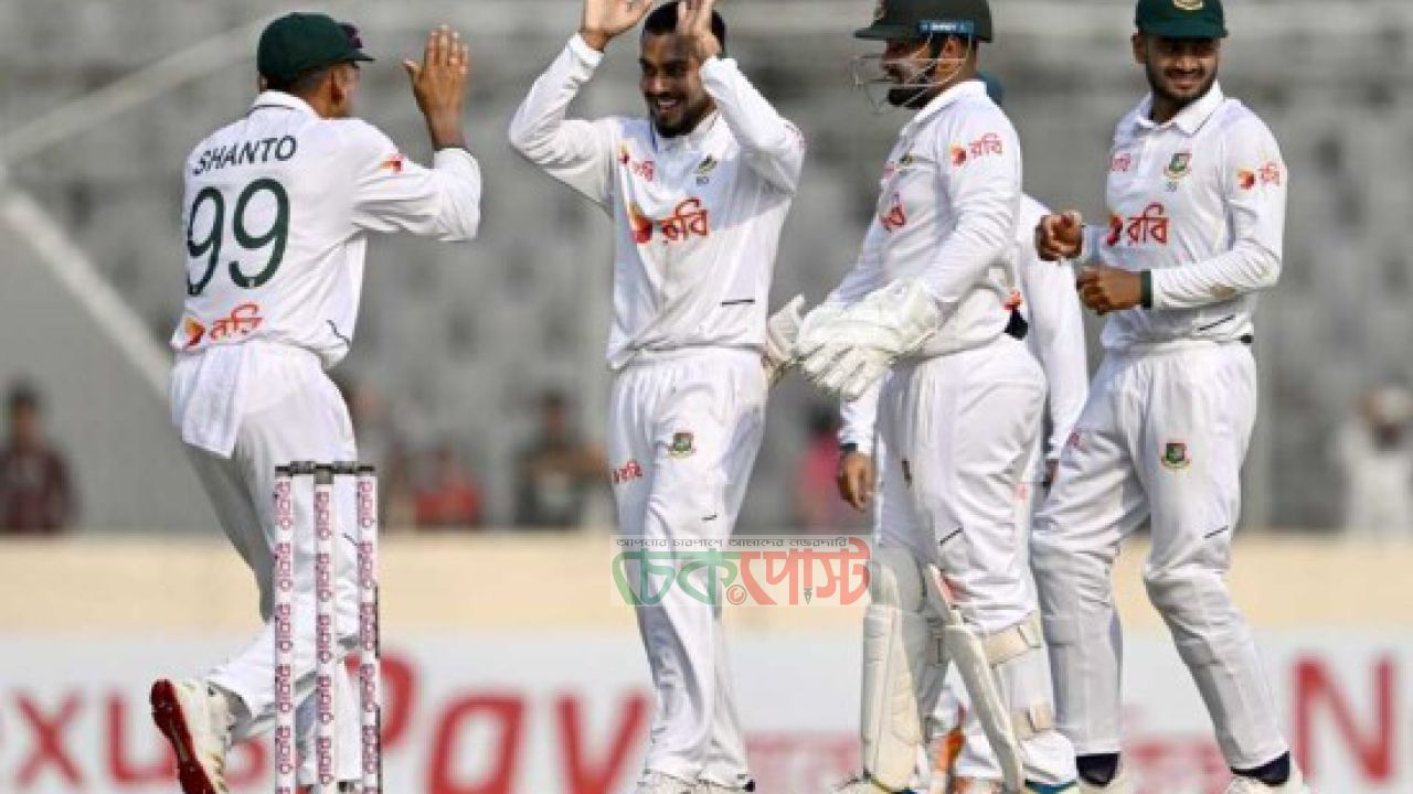 মিরপুর টেস্টে চাপে বাংলাদেশ, দাপট দেখাচ্ছে পাকিস্তান