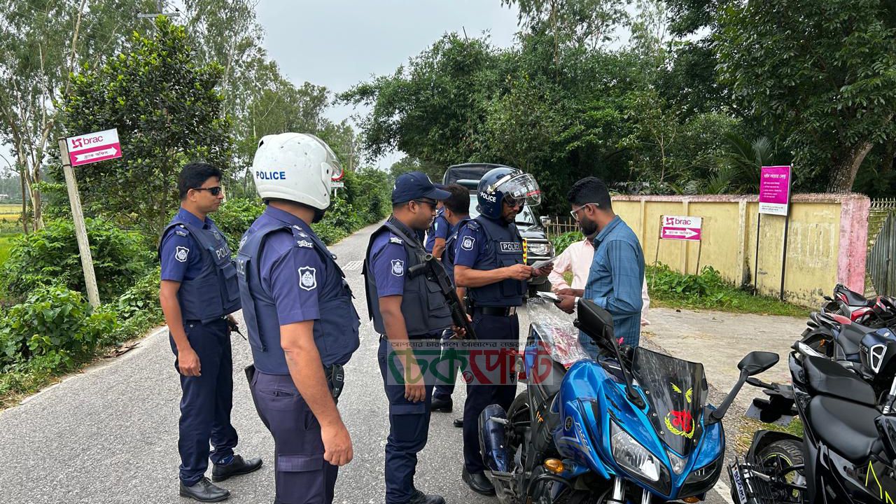 লাখাইয়ে পুলিশ সপ্তাহ পালিত, সেবার মান বাড়াতে ওসির নির্দেশনা