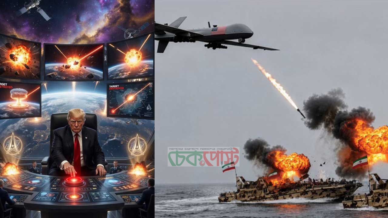 গভীর রাতে ট্রাম্পের একের পর এক কড়া পোস্ট ইরানকে হুঁশিয়ারি