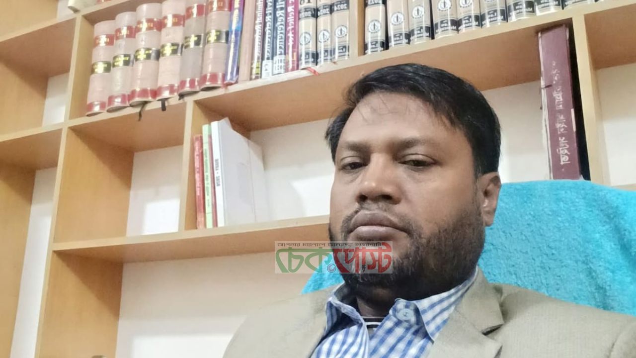 দ্বিতীয়বার সদস্য নির্বাচিত হয়ে কৃতজ্ঞতা জানালেন অ্যাডভোকেট হারুন আর রশীদ
