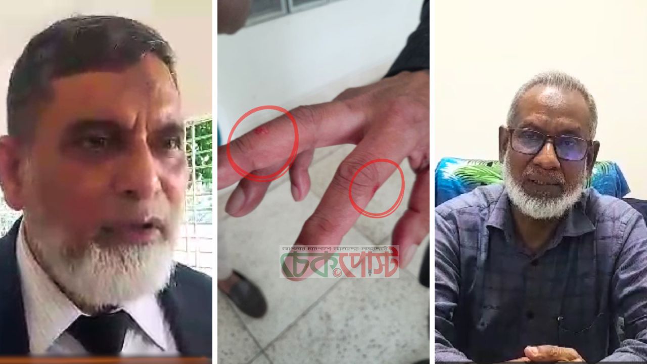 জাবিপ্রবিতে ‘মব’ করে রেজিস্ট্রার-অর্থ পরিচালককে হেনস্তা