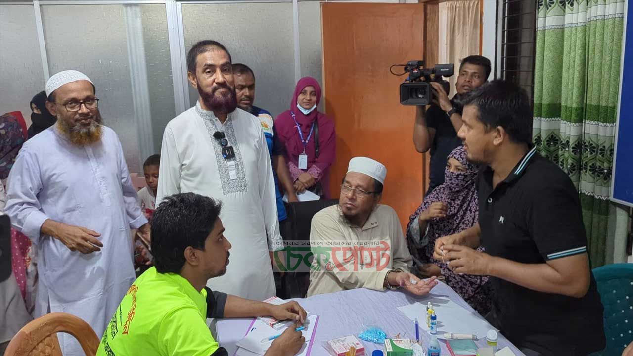 ঢাকা উত্তরে ফ্রি মেডিকেল ক্যাম্প ঘোষণা জামায়াত নেতা সেলিম উদ্দিনের