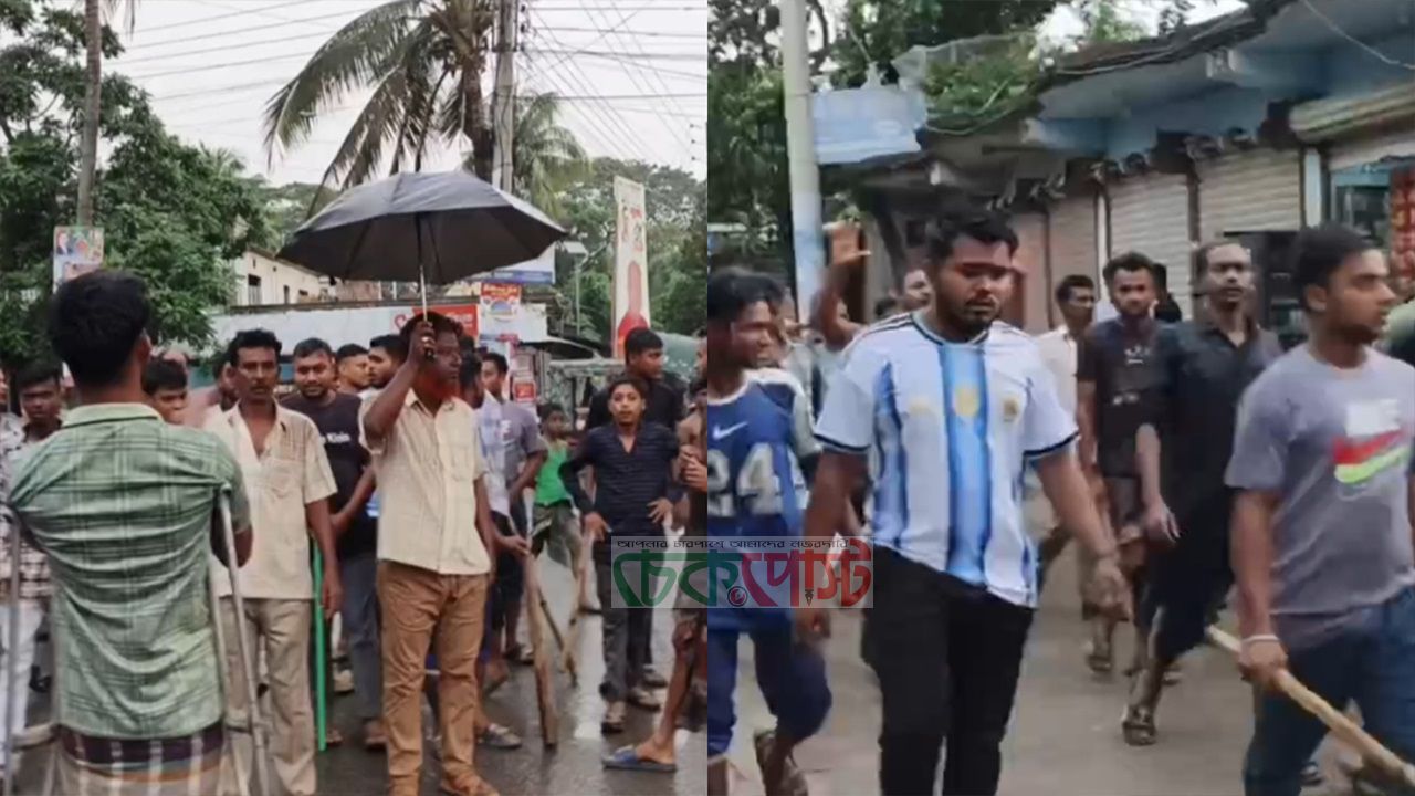 মাদক বন্ধ কর’ দাবিতে কথিত কারবারির বাড়িতে হামলা, এলাকায় উত্তেজনা