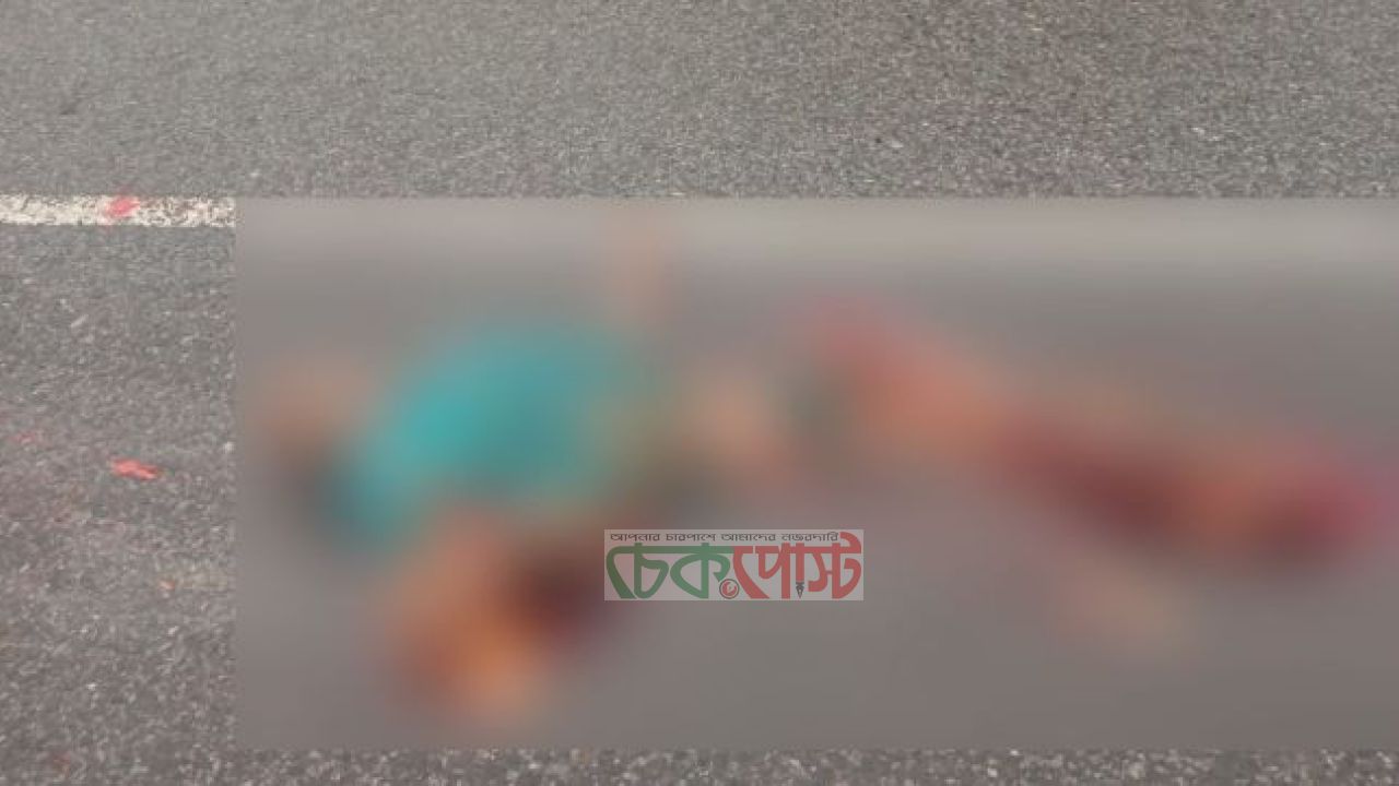 বাবুবাজার ব্রিজে ট্রাকচাপায় ভয়াবহ সড়ক দুর্ঘটনা বৃদ্ধ নিহত