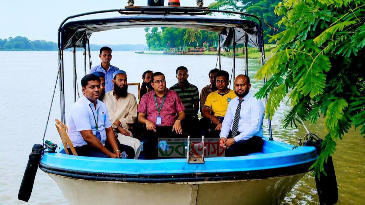 সুগন্ধা নদীতে সেতুর সম্ভাবনা জোরালো, পরিদর্শনে সেতু কর্তৃপক্ষ