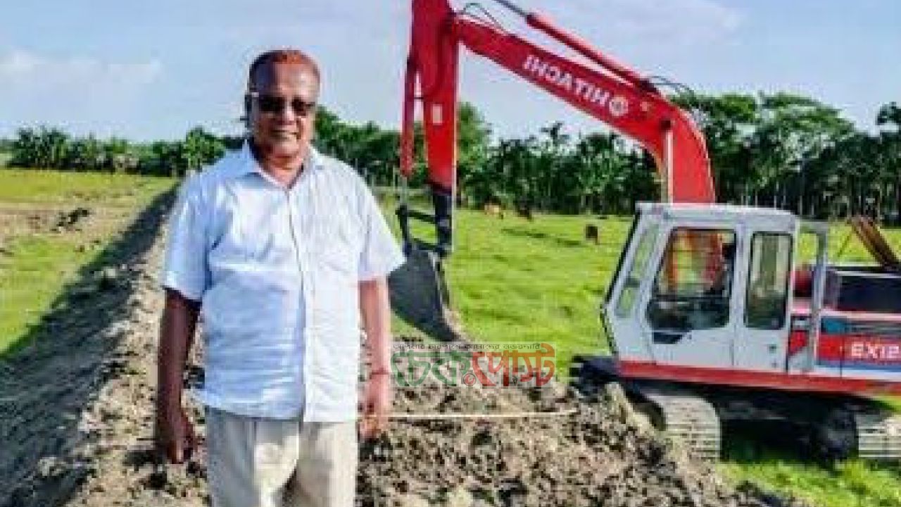 বছরের ভোগান্তির অবসান, চরকাচিয়ায় নতুন সড়কে স্বস্তি এলাকাবাসীর
