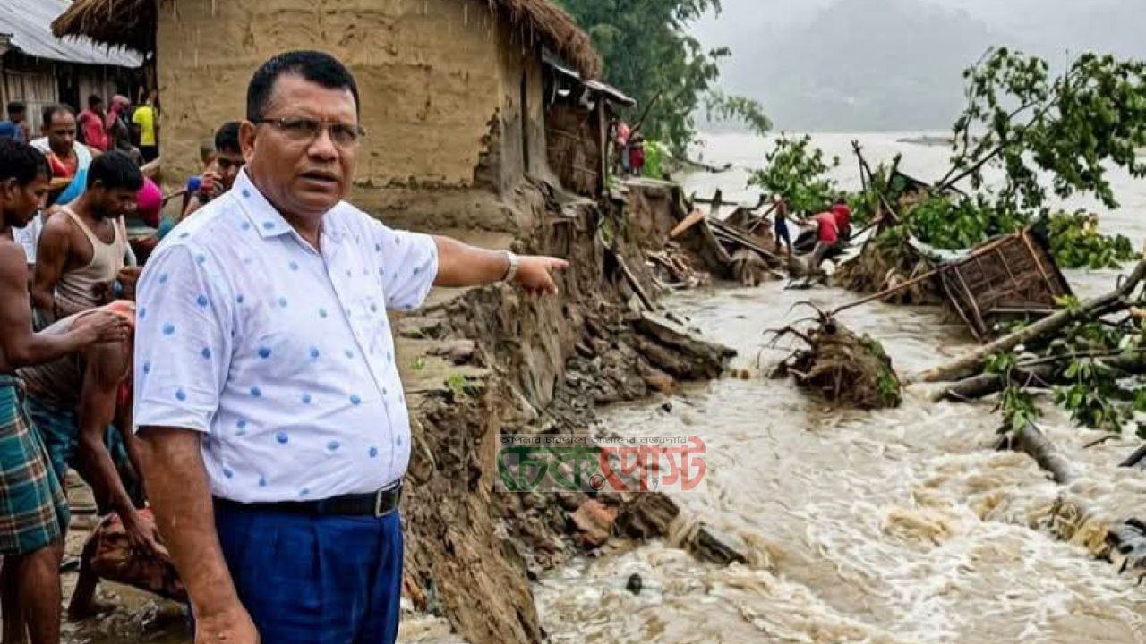 কুড়িগ্রামে নদীভাঙন: জিও ব্যাগে সমাধান নয়, চাই স্থায়ী বাঁধ