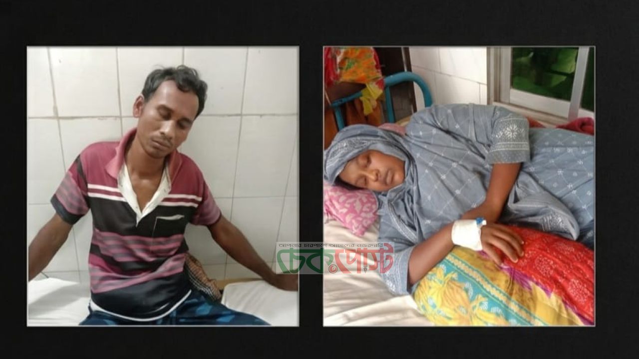 ধামইরহাটে জমি দখলকে কেন্দ্র করে রক্তক্ষয়ী সংঘর্ষ, স্বামী-স্ত্রীসহ আহত ৩