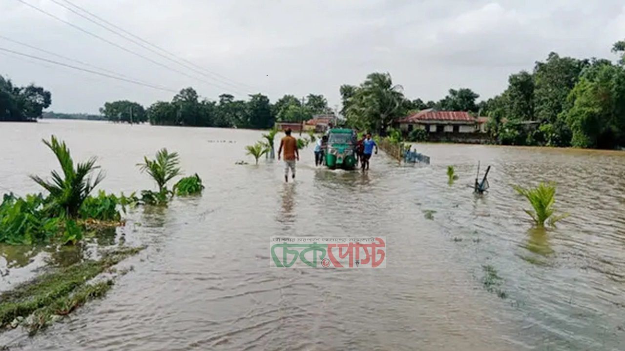 বাংলাদেশে ভয়াবহ বন্যা: প্লাবিত ৫৯ উপজেলা, মৃত বেড়ে ৫১