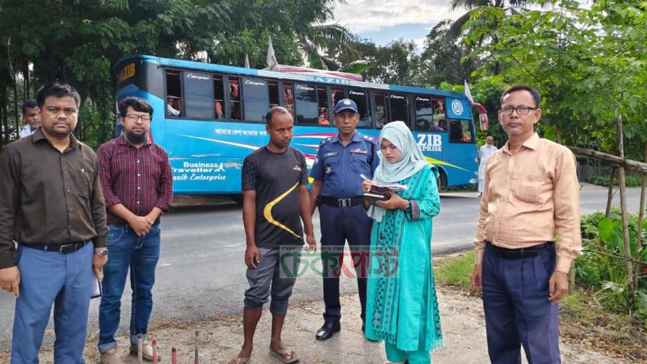 কুড়িগ্রামে মোবাইল কোর্ট: ৩ ফার্মেসি ও ৩ যানবাহনের চালককে জরিমানা