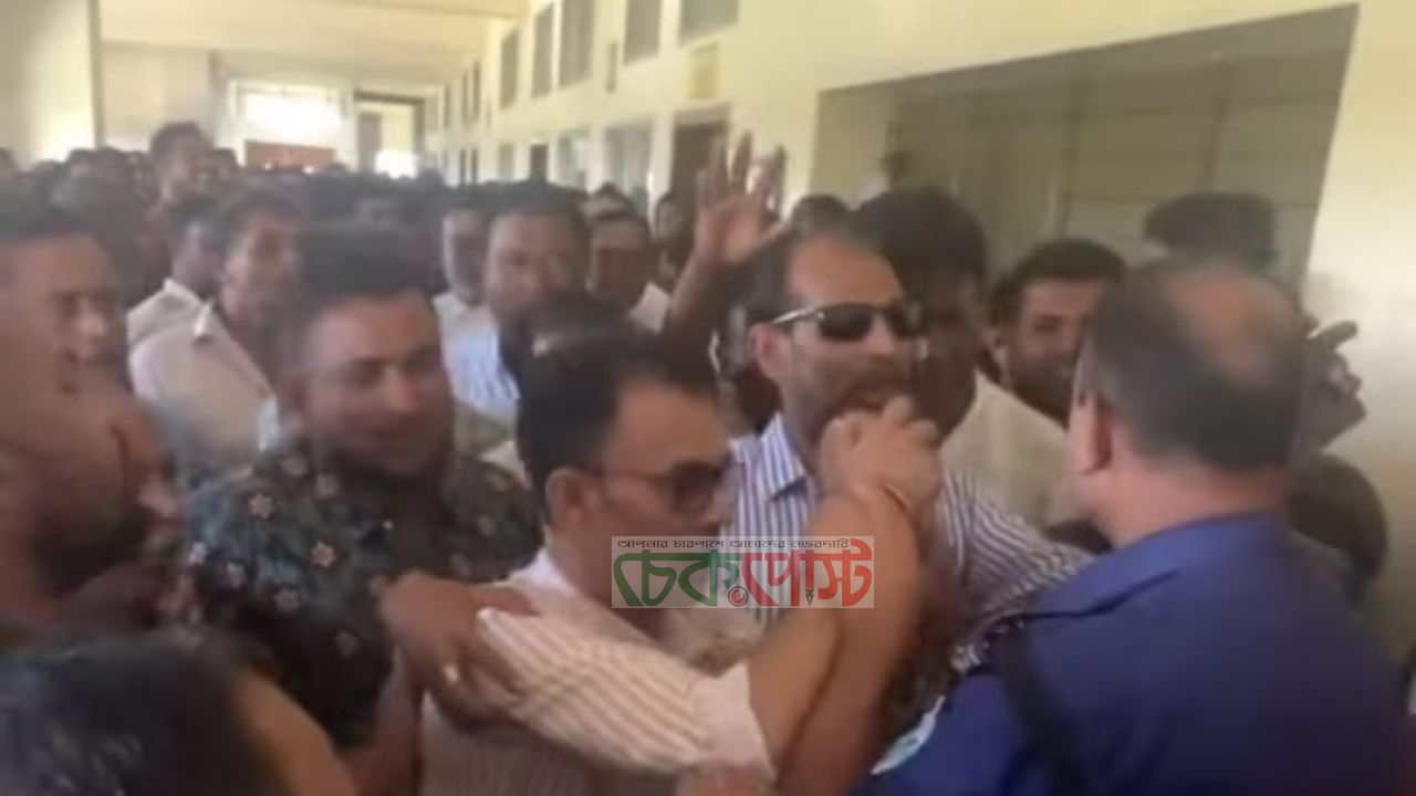 কৃষকলীগ নেতার জামিন নামঞ্জুর, আদালত প্রাঙ্গণে জয়বাংলা স্লোগান