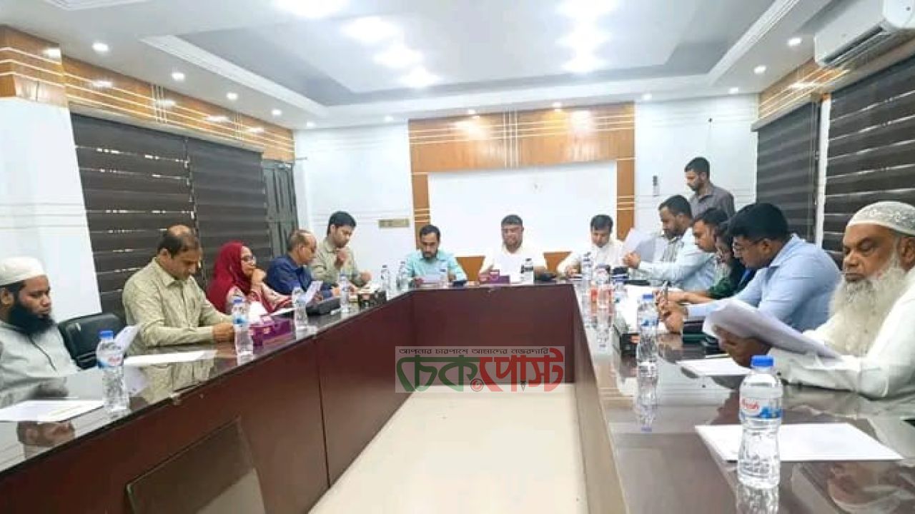 জয়পুরহাট জেলা পরিষদের সার্বিক কার্যক্রম পরিচালনা সংক্রান্ত মাসিক সভা অনুষ্ঠিত