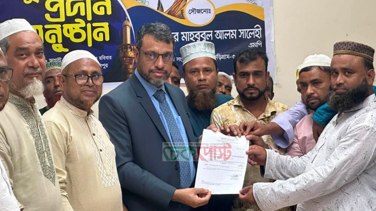 প্রতিটি মসজিদ পাবে ৩ লাখ টাকা, উন্নয়নকাজে ব্যবহারের আশা