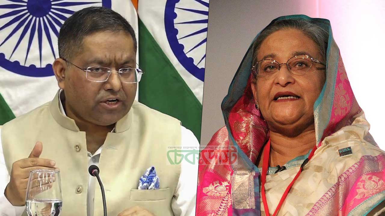 শেখ হাসিনাকে ফেরাতে বাংলাদেশের অনুরোধ খতিয়ে দেখছে ভারত