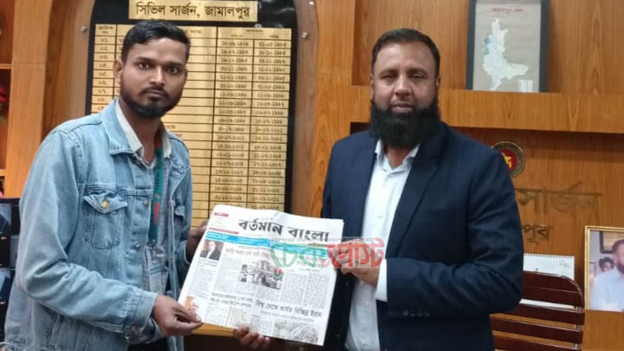 মানুষের কণ্ঠস্বর তুলে ধরছেন সাংবাদিক মাকসুদুর রহমান শাকিল