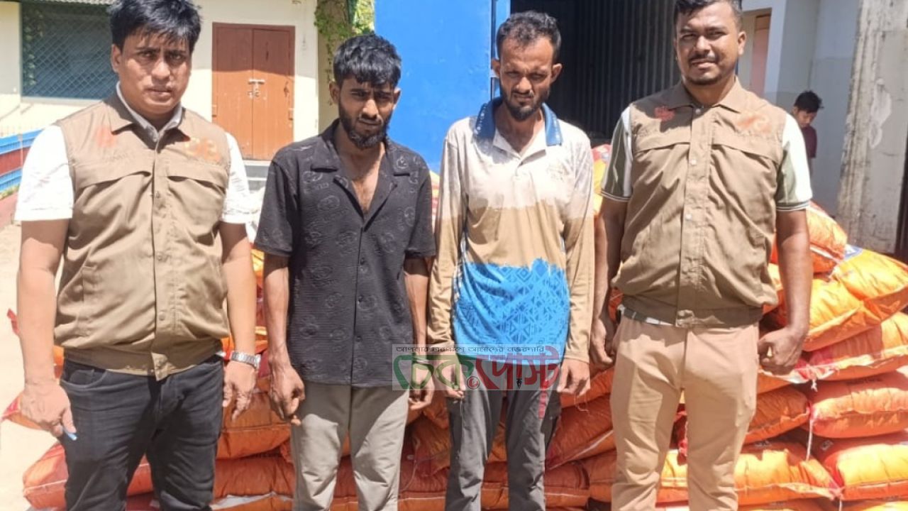 সুনামগঞ্জে চোরাচালানবিরোধী অভিযান, জিরা-ফুচকাসহ কাভারভ্যান আটক