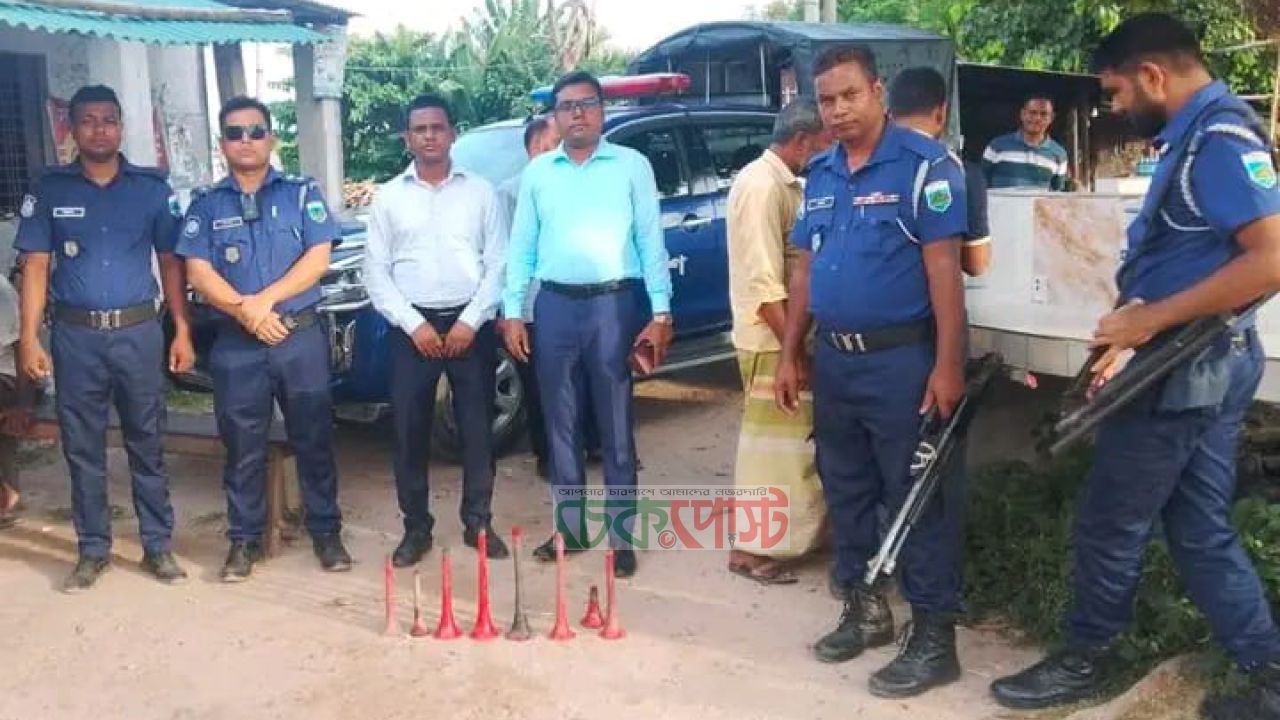 চাঁপাইনবাবগঞ্জে হাইড্রোলিক হর্নবিরোধী অভিযান, জরিমানা ১১ হাজার