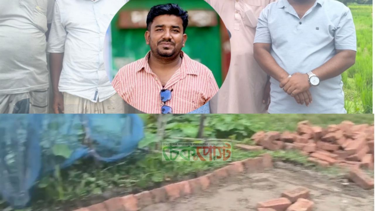 নাসিরনগরে উড়িয়াইন-ছাতিয়াইন সড়কে ইট সলিং কাজের উদ্বোধন