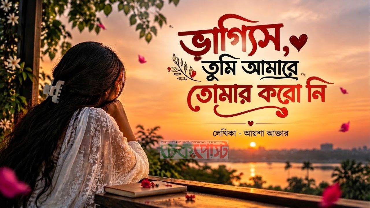 ভাগ্যিস, তুমি আমারে তোমার করো নি