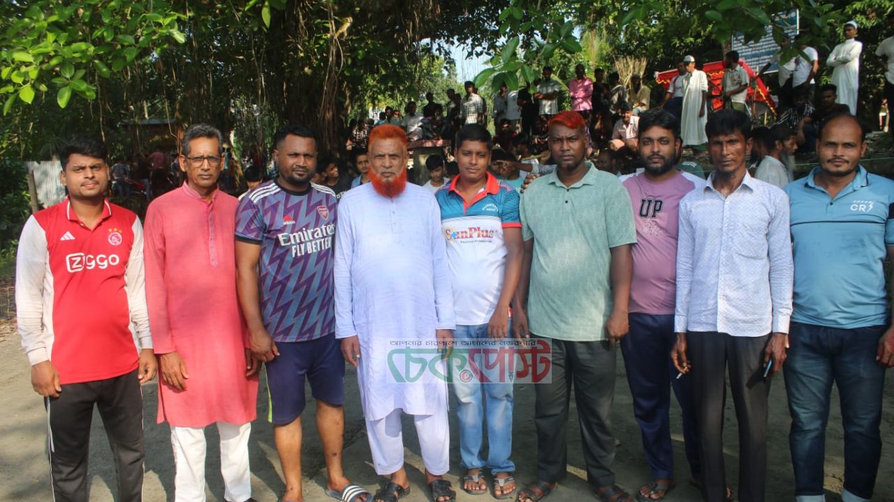 টুঙ্গিপাড়ায় চার দলীয় হাডুডু টুর্নামেন্টে সাংবাদিক জসিম মুন্সীর দলের জয়