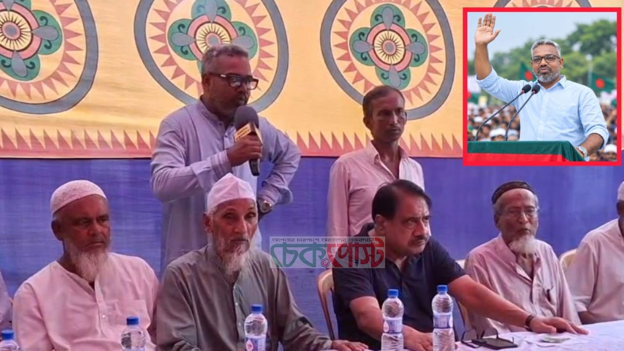 নাসিরনগরে উঠান বৈঠকের মাধ্যমে নির্বাচনী প্রচারণা শুরু করলেন শাহ আলম পাঠান