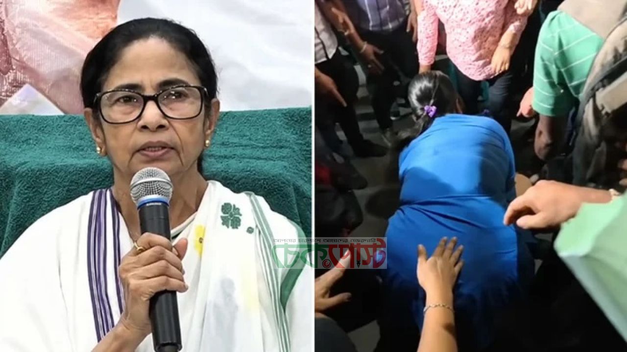 পূজা উদ্বোধনে যাওয়ার পথে মমতা বন্দ্যোপাধ্যায়ের ওপর হামলার চেষ্টা