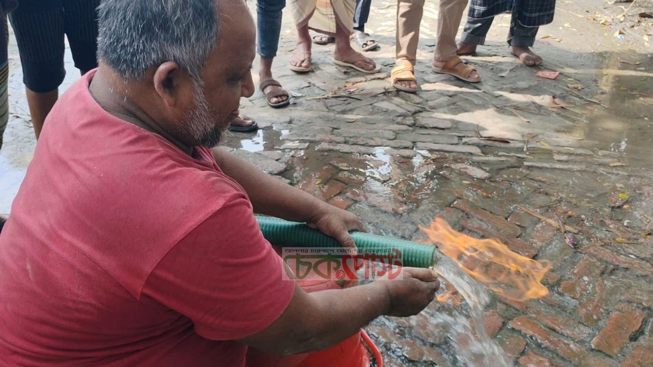 গোপালগঞ্জে সাবমারসিবল পাম্পের পানিতে গ্যাসের উপস্থিতি