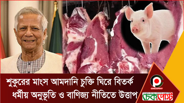 শূকরের মাংস আমদানি চুক্তি ঘিরে বিতর্ক, ধর্মীয় অনুভূতি ও বাণিজ্যনীতিতে উত্তাপ